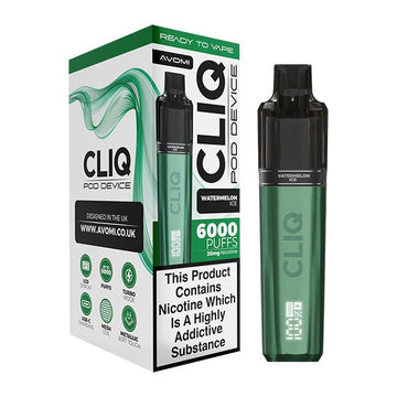 Avomi Cliq Kits - Watermelon Ice - PJW Vapes | UK Leading Vape Wholesaler