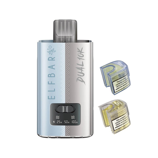 Elfbar Dual 10K - Tobacco Edition - PJW Vapes | UK Leading Vape Wholesaler