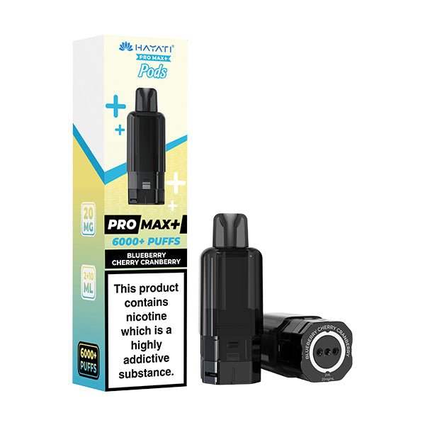 Hayati Pro Max+ Pods - Blueberry Cherry Cranberry - PJW Vapes | UK Leading Vape Wholesaler