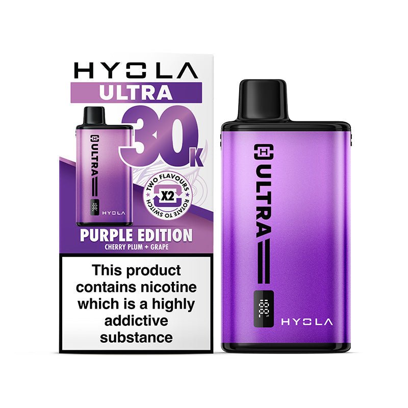 Hyola Ultra 30K - Kit - Purple Edition - PJW Vapes | UK Leading Vape Wholesaler
