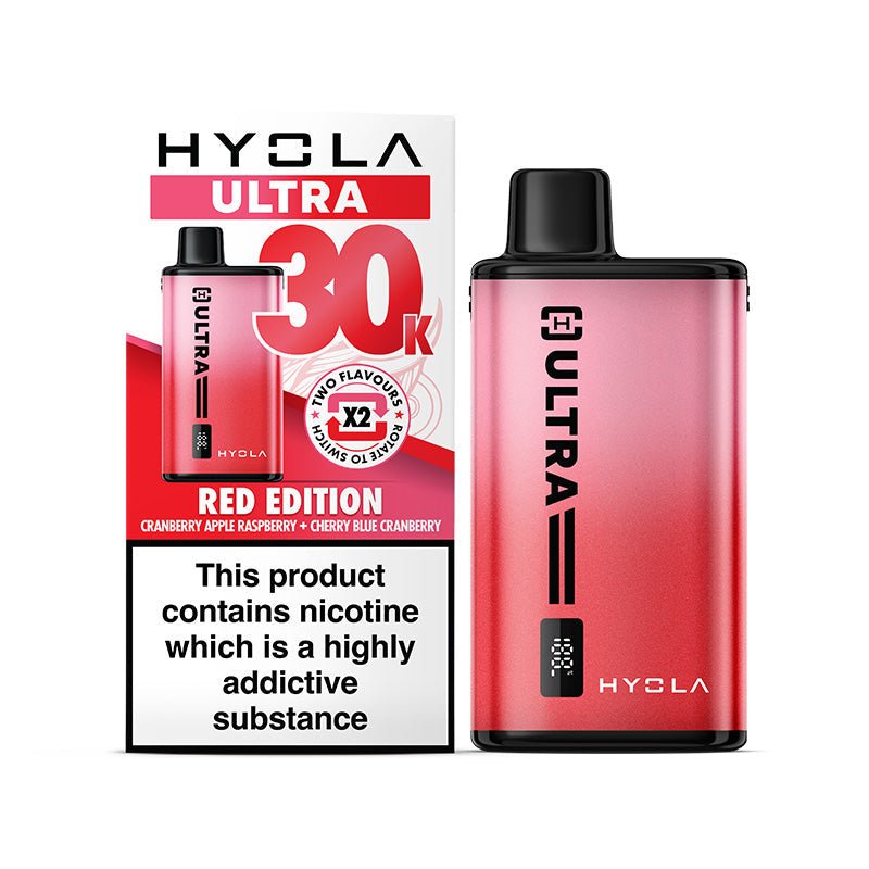 Hyola Ultra 30K - Kit - Red Edition - PJW Vapes | UK Leading Vape Wholesaler
