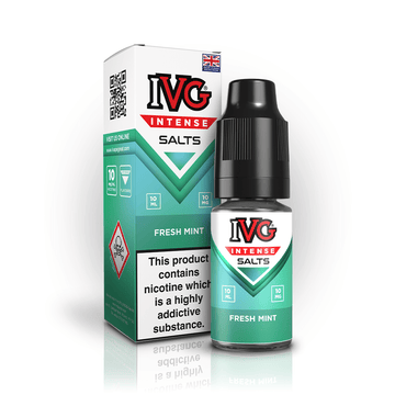 IVG Intense Salts - Fresh Mint - PJW Vapes | UK Leading Vape Wholesaler