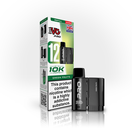 IVG Pro Pods - Green Fruits - PJW Vapes | UK Leading Vape Wholesaler