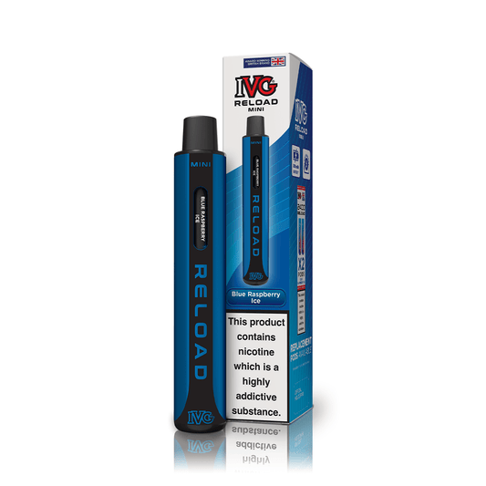 IVG Reload Mini Kit - Blue Raspberry Ice - PJW Vapes | UK Leading Vape Wholesaler
