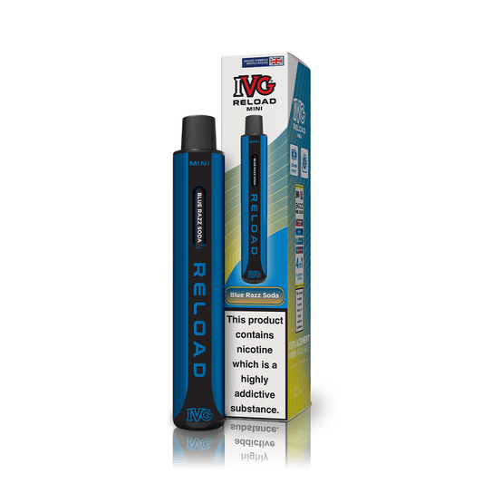 IVG Reload Mini Kit - Blue Razz Soda - PJW Vapes | UK Leading Vape Wholesaler