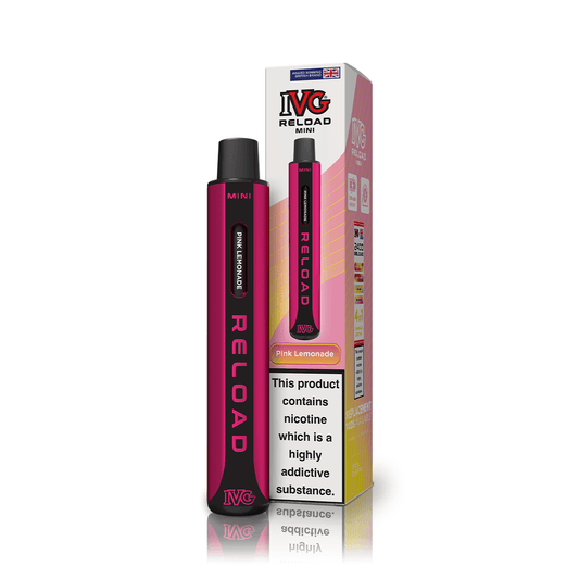 IVG Reload Mini Kit - Pink Lemonade - PJW Vapes | UK Leading Vape Wholesaler