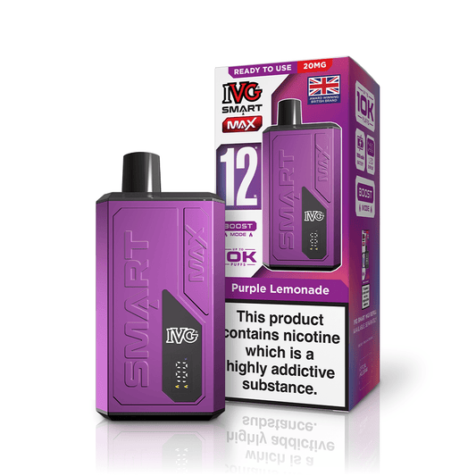 IVG Smart Max Kit - Purple Lemonade - PJW Vapes | UK Leading Vape Wholesaler