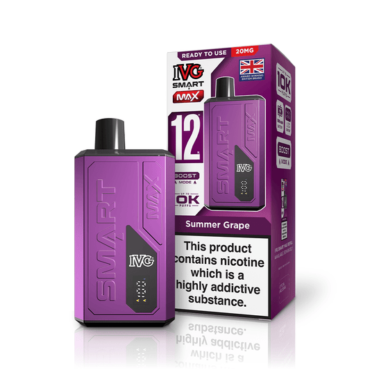 IVG Smart Max Kit - Summer Grape - PJW Vapes | UK Leading Vape Wholesaler