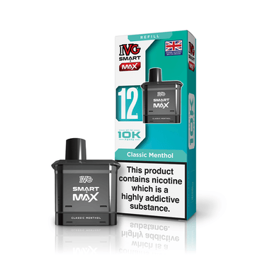IVG Smart Max - Refill - Classic Menthol - PJW Vapes | UK Leading Vape Wholesaler