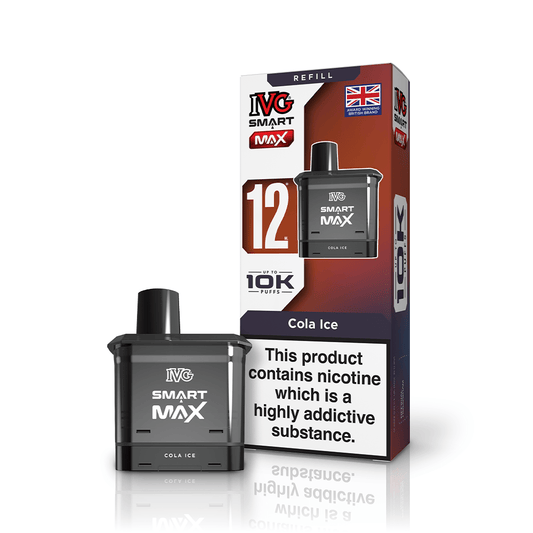 IVG Smart Max - Refill - Cola Ice - PJW Vapes | UK Leading Vape Wholesaler