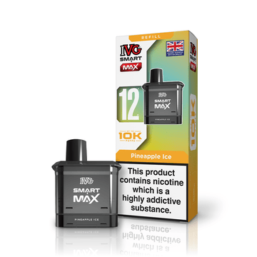 IVG Smart Max - Refill - Pineapple Ice - PJW Vapes | UK Leading Vape Wholesaler