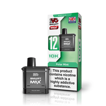 IVG Smart Max - Refill - Polar Mint - PJW Vapes | UK Leading Vape Wholesaler