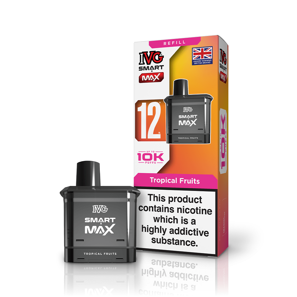 IVG Smart Max - Refill - Tropical Fruits - PJW Vapes | UK Leading Vape Wholesaler