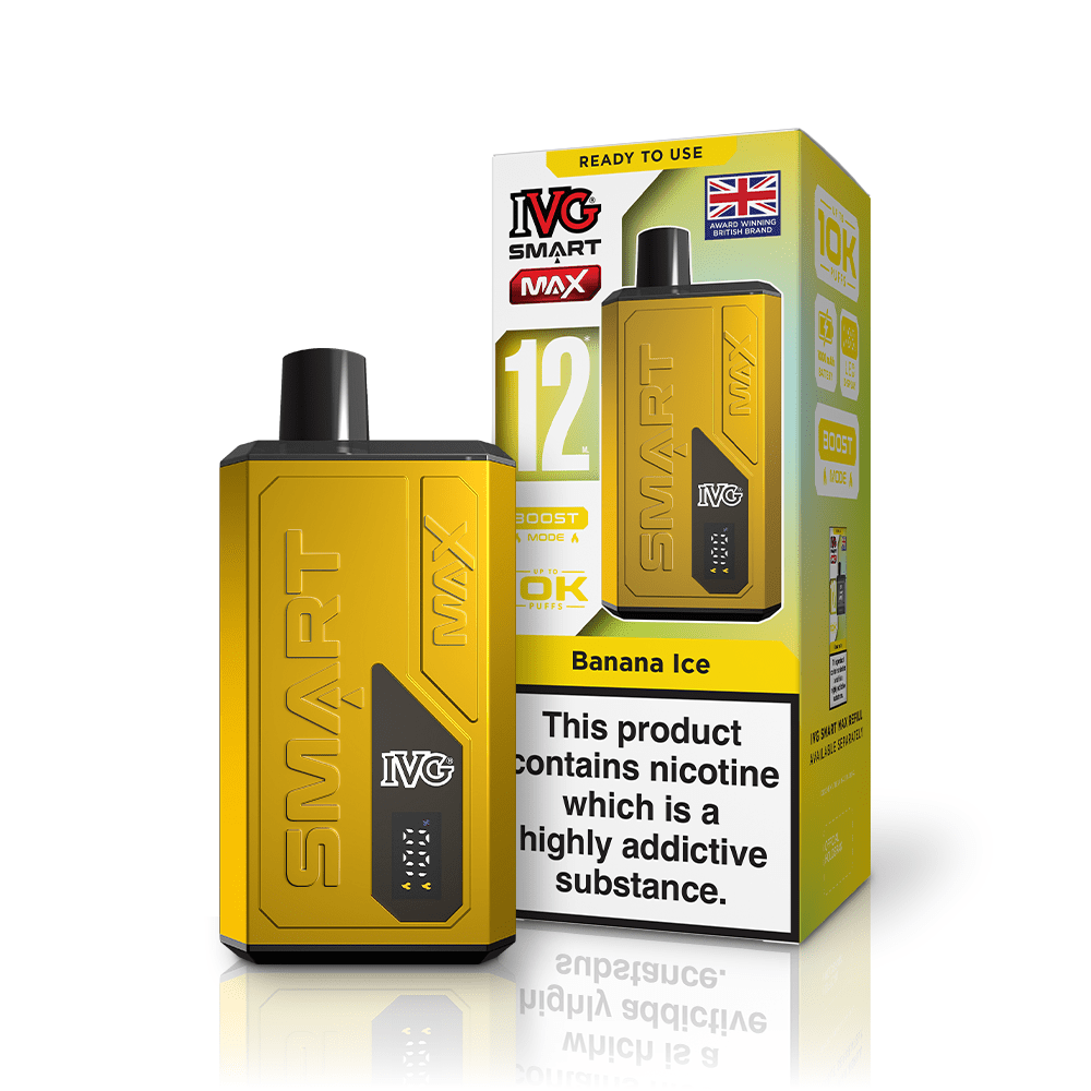 IVG Smart Max - Starter Kit - Banana Ice - PJW Vapes | UK Leading Vape Wholesaler