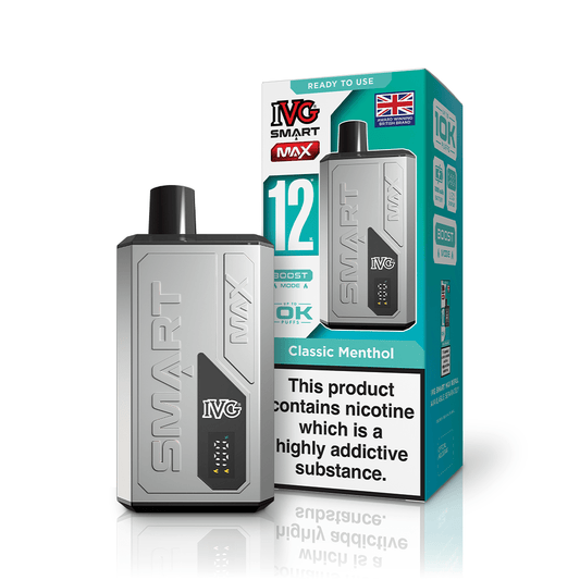 IVG Smart Max - Starter Kit - Classic Menthol - PJW Vapes | UK Leading Vape Wholesaler