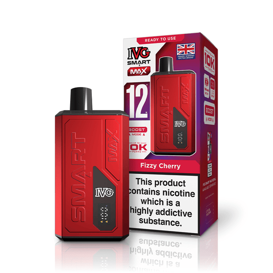 IVG Smart Max - Starter Kit - Fizzy Cherry - PJW Vapes | UK Leading Vape Wholesaler