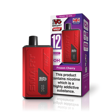 IVG Smart Max - Starter Kit - Frozen Cherry - PJW Vapes | UK Leading Vape Wholesaler