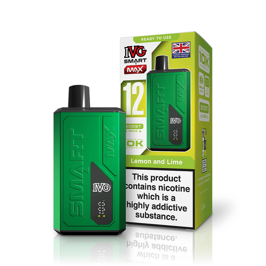 IVG Smart Max - Starter Kit - Lemon And Lime - PJW Vapes | UK Leading Vape Wholesaler