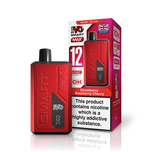 IVG Smart Max - Starter Kit - Strawberry Raspberry Cherry - PJW Vapes | UK Leading Vape Wholesaler