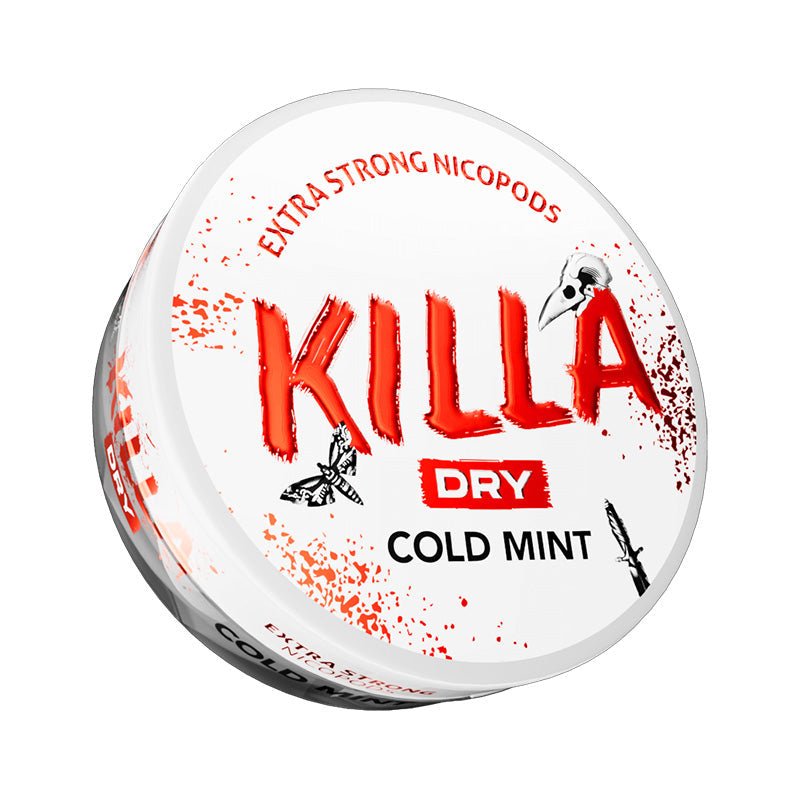Killa Dry - Cold Mint - PJW Vapes | UK Leading Vape Wholesaler