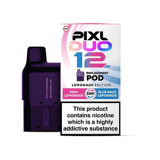 Pixl Duo 12 Refill - Lemonade Edition - PJW Vapes | UK Leading Vape Wholesaler