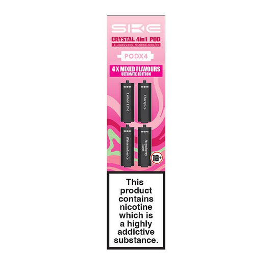 SKE Crystal 4in1 Pod - Ultimate Edition - PJW Vapes | Glasgow Vape Wholesaler