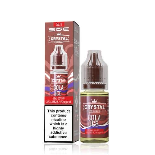 SKE Crystal Original Salts - 10ml - Cola Ice - PJW Vapes | UK Leading Vape Wholesaler
