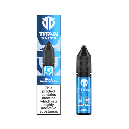 Titan Salts - 10ML - Blue Raspberry - PJW Vapes | UK Leading Vape Wholesaler