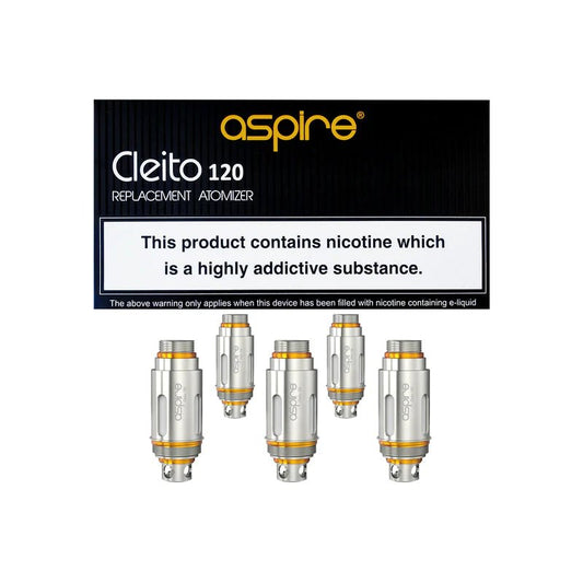 Aspire - Cleito 120 Coil - 0.16 Ohm - PJW Vapes | Glasgow Vape Wholesaler