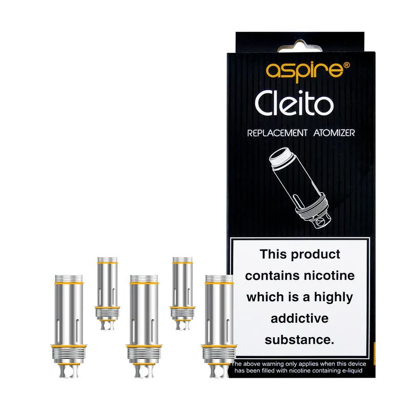 Aspire - Cleito Coil - 0.4 Ohm - PJW Vapes | Glasgow Vape Wholesaler