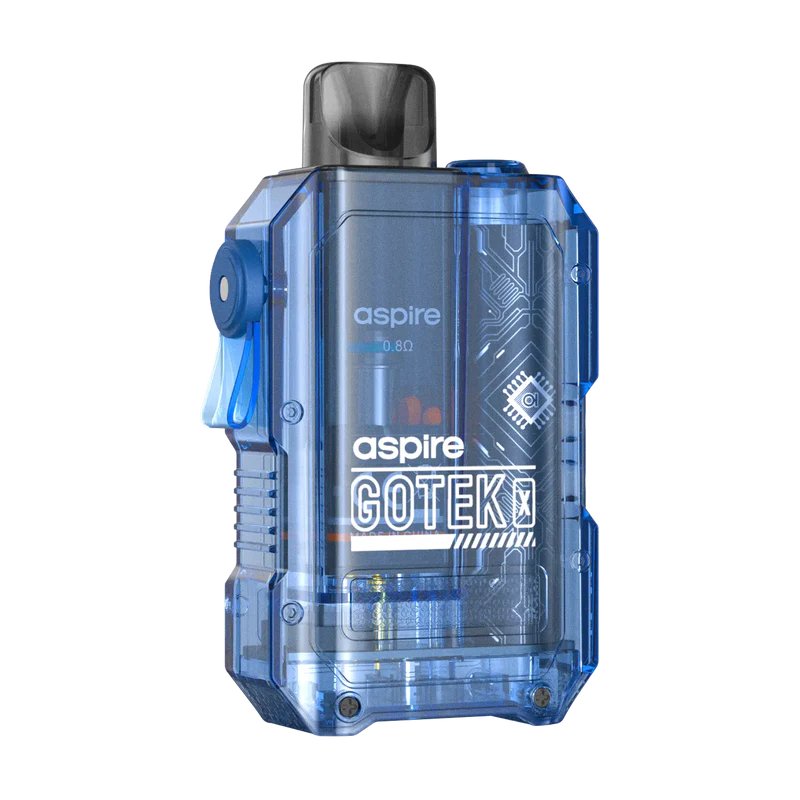 Aspire Gotek X Pod Kit - Blue - PJW Vapes | Glasgow Vape Wholesaler