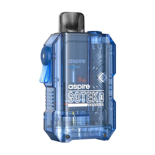 Aspire Gotek X Pod Kit - Blue - PJW Vapes | Glasgow Vape Wholesaler