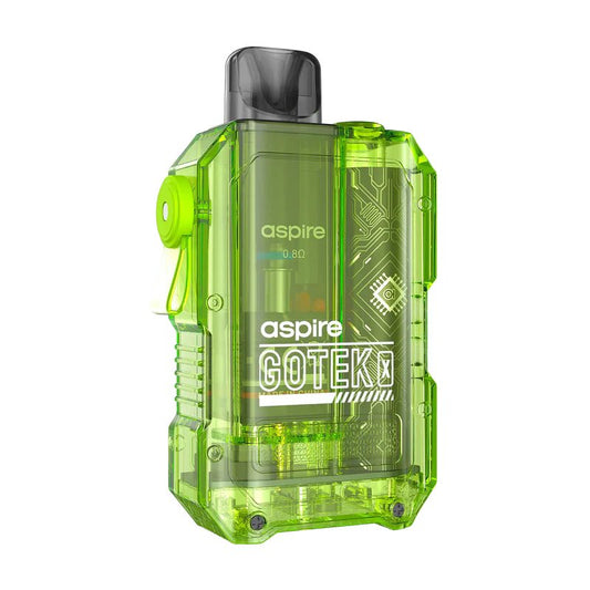 Aspire Gotek X Pod Kit - Green - PJW Vapes | Glasgow Vape Wholesaler