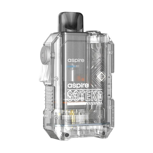 Aspire Gotek X Pod Kit - Transparent - PJW Vapes | Glasgow Vape Wholesaler