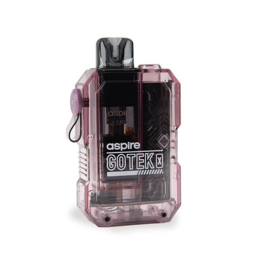 Aspire Gotek X - Translucent Violet - PJW Vapes | Glasgow Vape Wholesaler