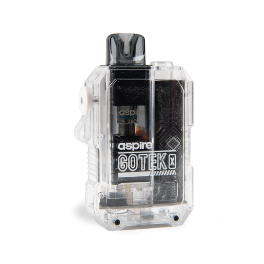 Aspire Gotek X - Transparent - PJW Vapes | Glasgow Vape Wholesaler