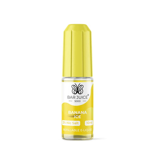Bar Juice 5000 - 10ml - Banana Ice - PJW Vapes | Glasgow Vape Wholesaler