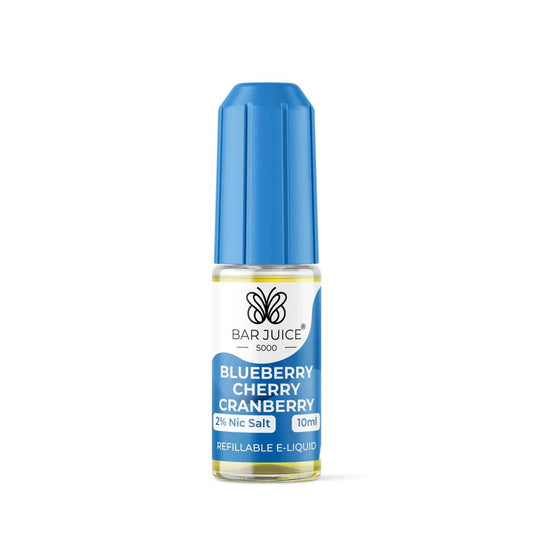 Bar Juice 5000 - 10ml - Blueberry Cherry Cranberry - PJW Vapes | Glasgow Vape Wholesaler