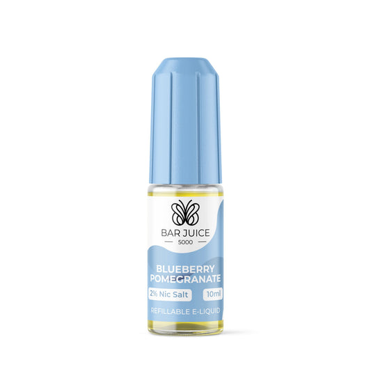 Bar Juice 5000 - 10ml - Blueberry Pomegranate - PJW Vapes | Glasgow Vape Wholesaler
