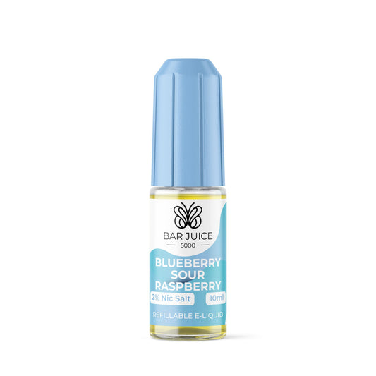 Bar Juice 5000 - 10ml - Blueberry Sour Raspberry - PJW Vapes | Glasgow Vape Wholesaler