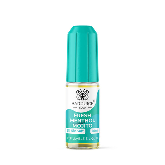 Bar Juice 5000 - 10ml - Fresh Menthol Mojito - PJW Vapes | Glasgow Vape Wholesaler