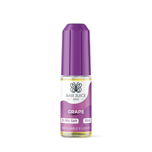 Bar Juice 5000 - 10ml - Grape - PJW Vapes | Glasgow Vape Wholesaler