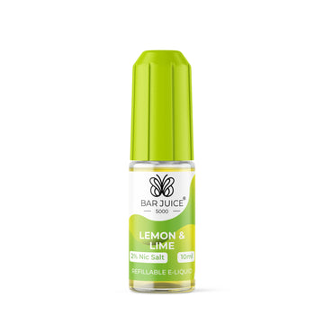Bar Juice 5000 - 10ml - Lemon and Lime - PJW Vapes | Glasgow Vape Wholesaler