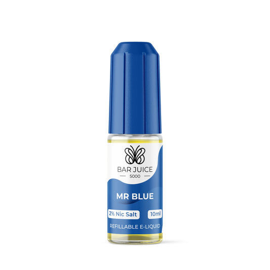 Bar Juice 5000 - 10ml - Mr Blue - PJW Vapes | Glasgow Vape Wholesaler