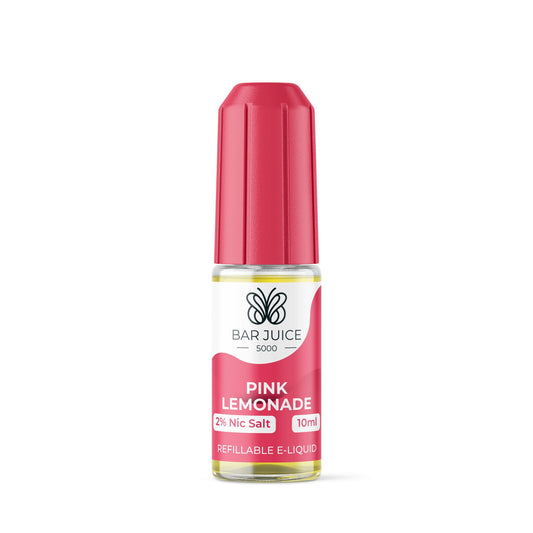 Bar Juice 5000 - 10ml - Pink Lemonade - PJW Vapes | Glasgow Vape Wholesaler