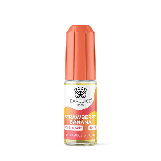 Bar Juice 5000 - 10ml - Strawberry Banana - PJW Vapes | Glasgow Vape Wholesaler