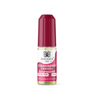 Bar Juice 5000 - 10ml - Strawberry Cherry Raspberry - PJW Vapes | Glasgow Vape Wholesaler