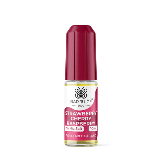 Bar Juice 5000 - 10ml - Strawberry Cherry Raspberry - PJW Vapes | Glasgow Vape Wholesaler