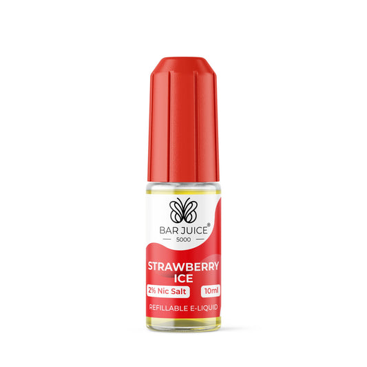 Bar Juice 5000 - 10ml - Strawberry Ice - PJW Vapes | Glasgow Vape Wholesaler