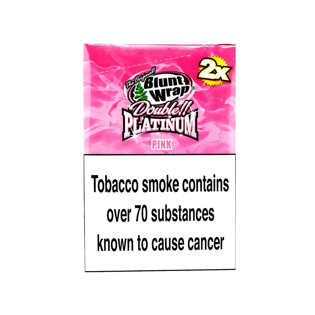 Blunt Wrap - Pink - Double Platinum - PJW Vapes | Glasgow Vape Wholesaler